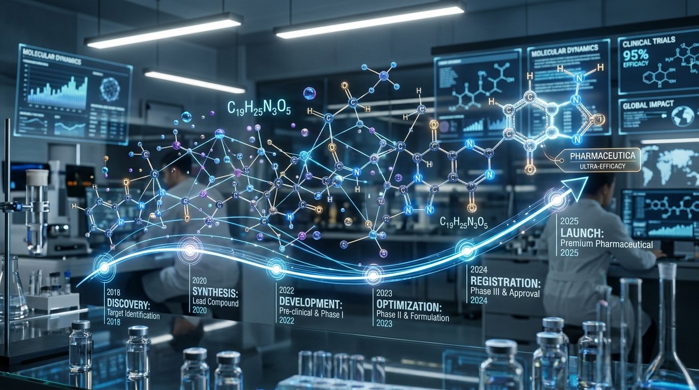 Scientific Process and Connected Molecular Network